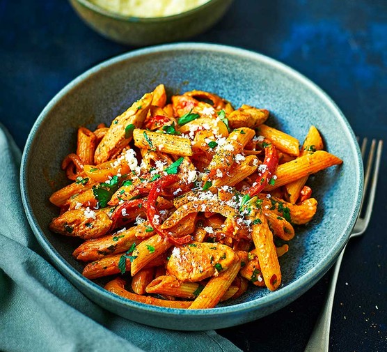 Fajita-pasta