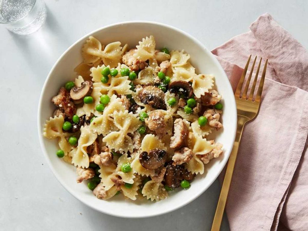 Farfalle là dạng mì giống như cái nơ