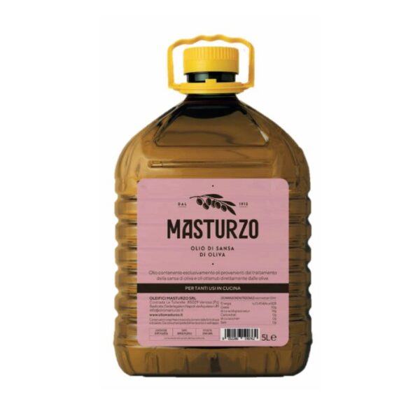 Dầu Oliu Pomace Masturzo can 5L