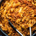mì ý sốt bò bằm pappardelle bolognese recipe